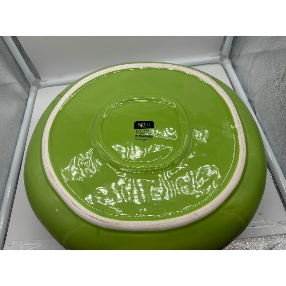 Rae Dunn Disney Villains Poison Apple Chip And Dip Platter Pick Your Poison New - Picture 13 of 14